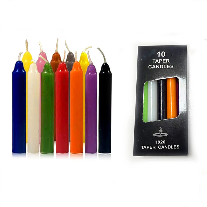 Colored Spell Candles (10 PACK)